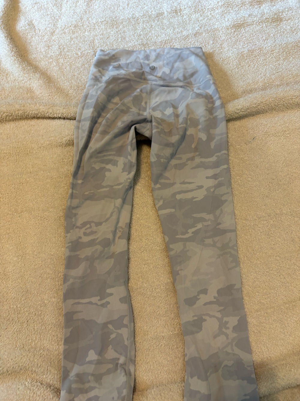 lululemon athletica Gray Camo Leggings